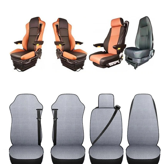 Truck Lorry BusTrucks Seat Cushion Cover for KAMAZ SCANIA IVECO ISUZU MAN Renault DAF Hino TATRA SANY Summer Cool Brethable