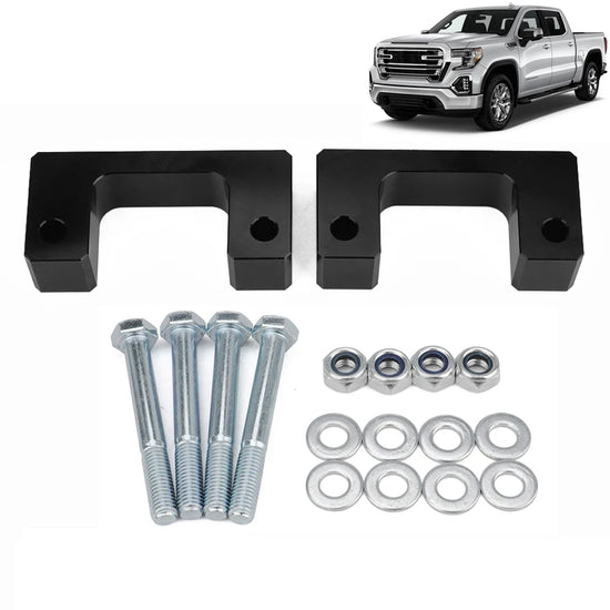 0.5/1/1.5" Front Leveling lift kit for Chevy Silverado 2007-2025 GMC Sierra