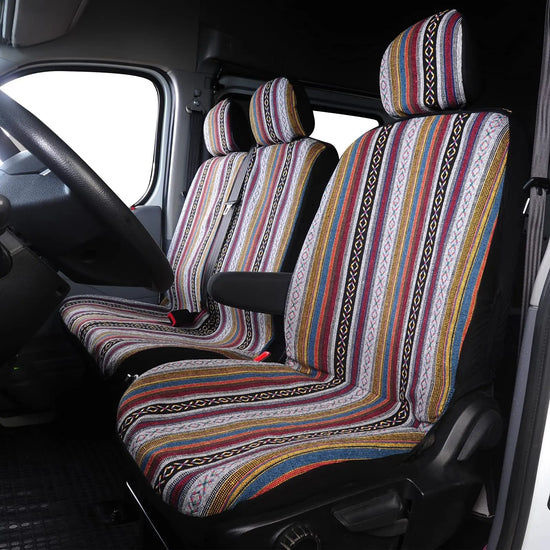 Boho Ride – Stripe Design Truck & Van Seat Covers